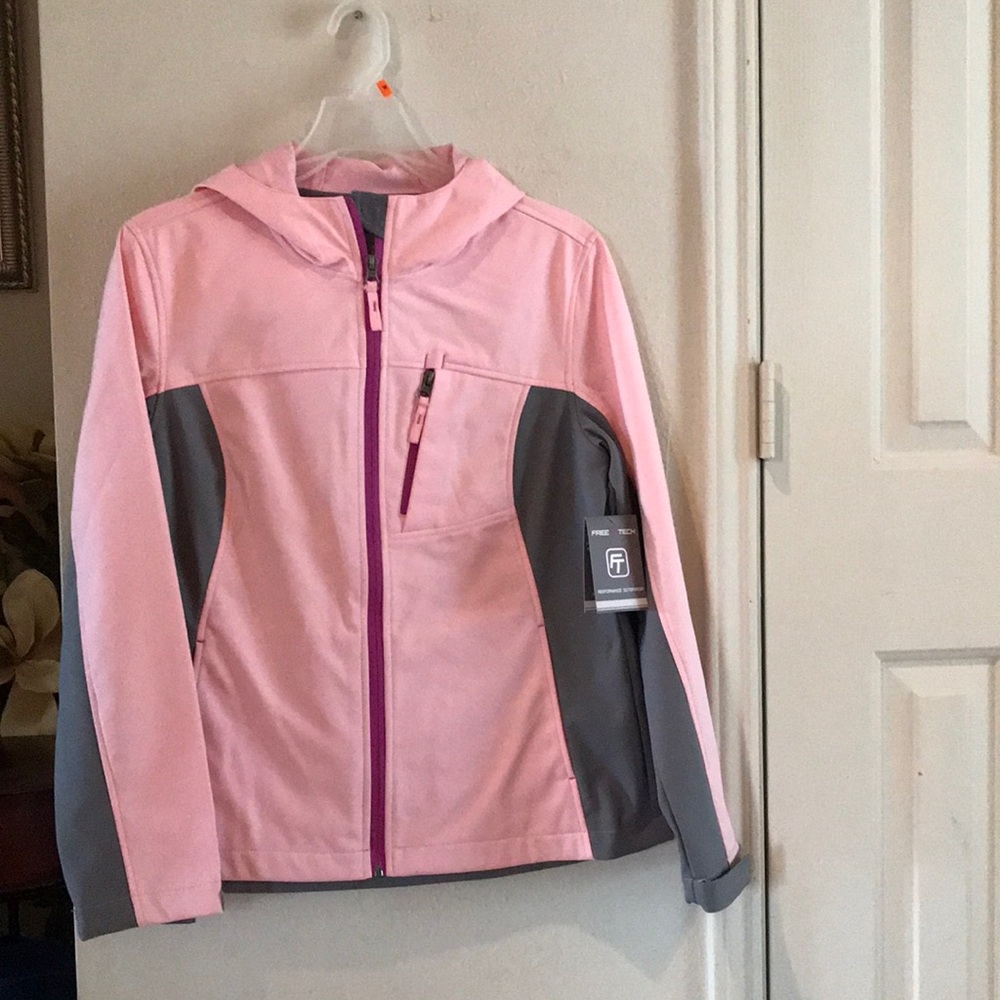 Pink and Grey Jacket